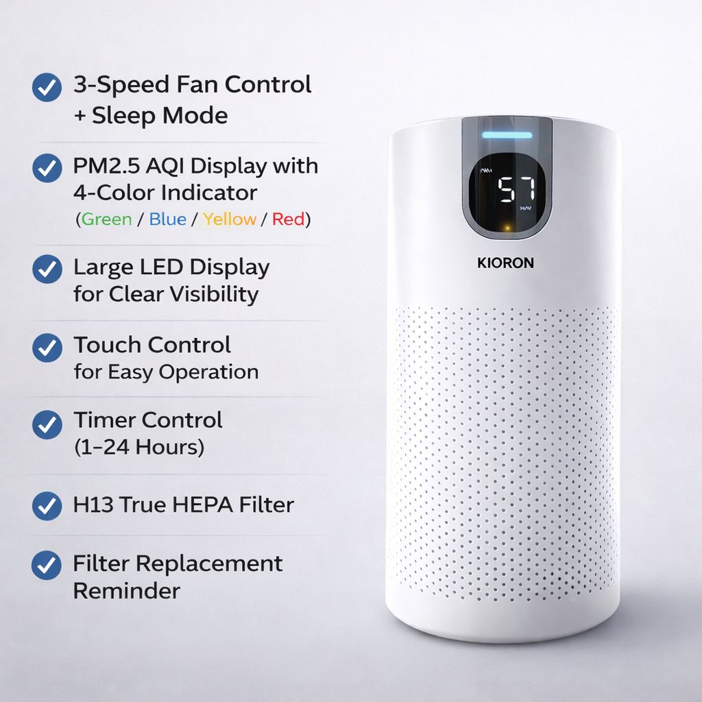 How Using an Air Purifier at Night May Improve Sleep and Support Healthy Blood Pressure