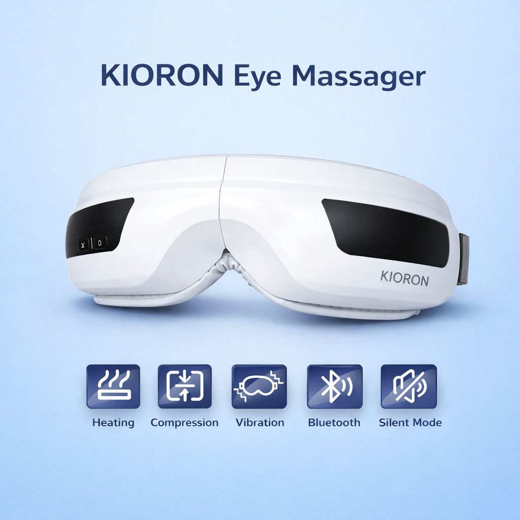 Eye Massager for Eye Strain Relief | KIORON Eye Massager for Eye Strain Relief | KIORON
